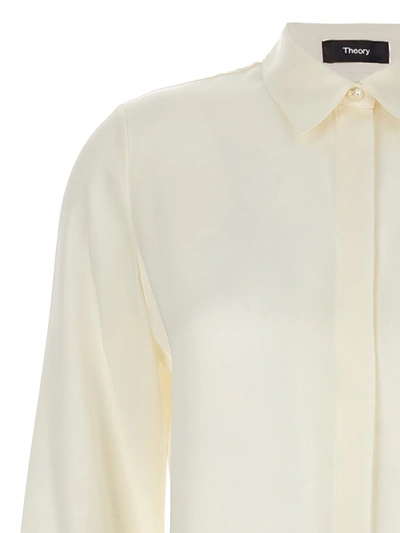 Shop Theory 'classic Fitted' Shirt In White