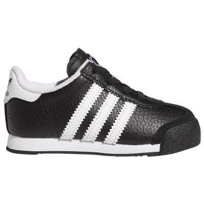 Shop Adidas Originals Boys  Samoa I In Core Black/white/core Black
