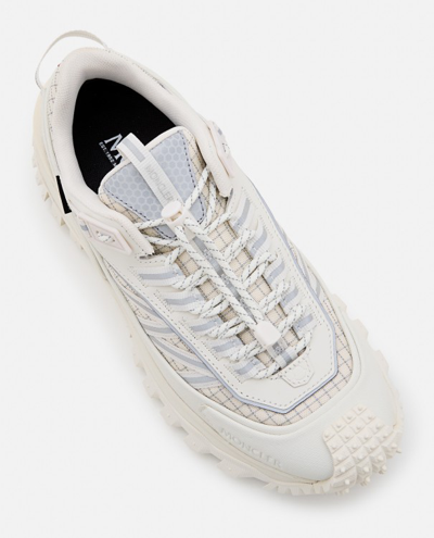 Shop Moncler Trailgrip Gtx Low Top Sneakers In White