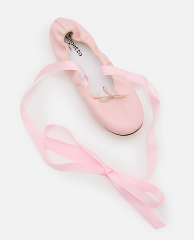 Shop Repetto 10mm Sophia Leather Ballerinas In Pink