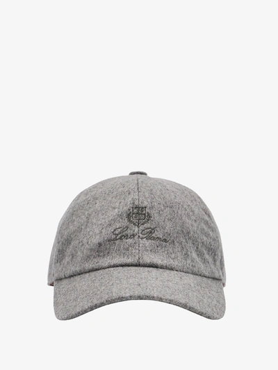 Shop Loro Piana Hat In Grey