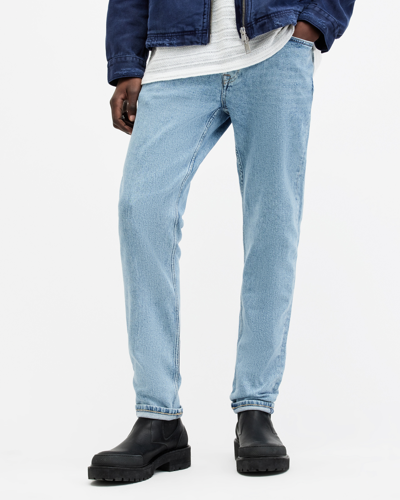 Shop Allsaints Rex Slim Fit Stretch Denim Jeans In Vintage Indigo