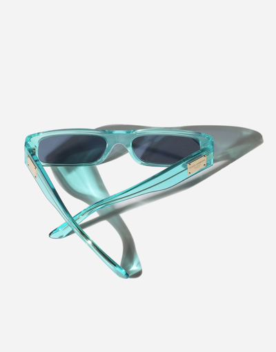 Dolce & Gabbana Occhiale Sole-202401 In Transparent Blue