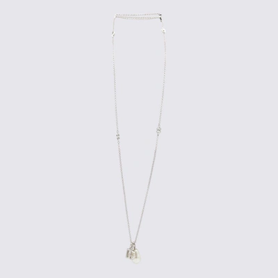 Shop Dolce & Gabbana Silver Metal Necklace