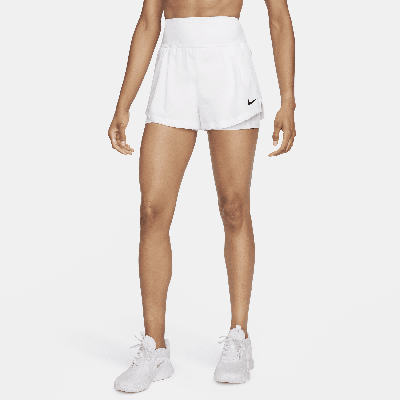 Shop Nike Women's Court Advantage Dri-fit Tennis Shorts In White