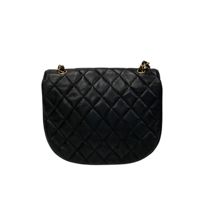 Pre-owned Chanel Black Leather Shopper Bag ()