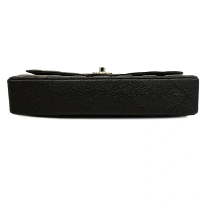 Pre-owned Chanel Black Leather Shopper Bag ()