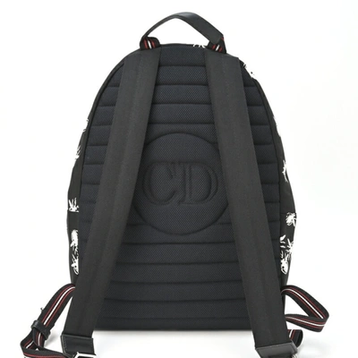 Shop Dior Black Synthetic Backpack Bag ()