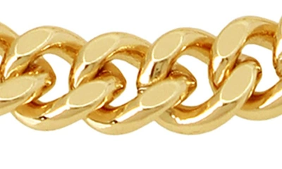 Shop Allsaints Curb Chain Toggle Bracelet In Gold