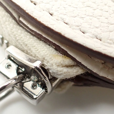Shop Hermes Hermès In The Loop White Leather Wallet  ()