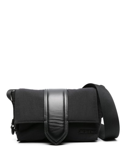 Shop Jacquemus Black Le Petit Bambino Cross Body Bag