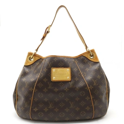Pre-owned Louis Vuitton Galliera Brown Canvas Tote Bag ()