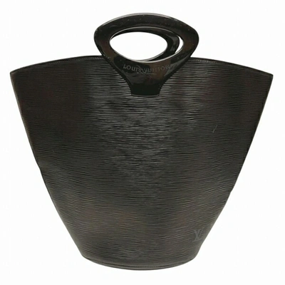 Pre-owned Louis Vuitton Noctambule Black Leather Tote Bag ()