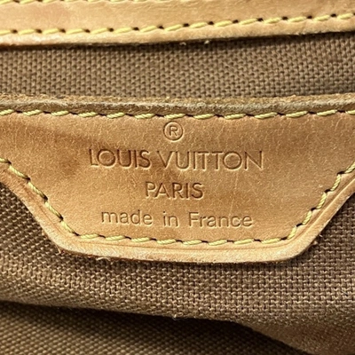 Pre-owned Louis Vuitton Sac A Dos Brown Canvas Backpack Bag ()
