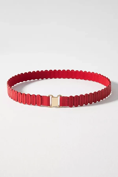Shop Anthropologie The Tabitha Stretch Belt In Red