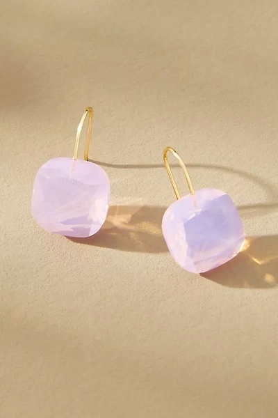 Shop By Anthropologie Floating Crystal Earrings In Purple