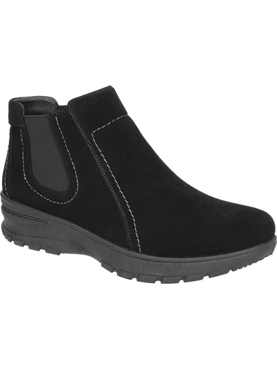 Shop Easy Street Len Womens Sporty Flexible Ankle Boots In Black