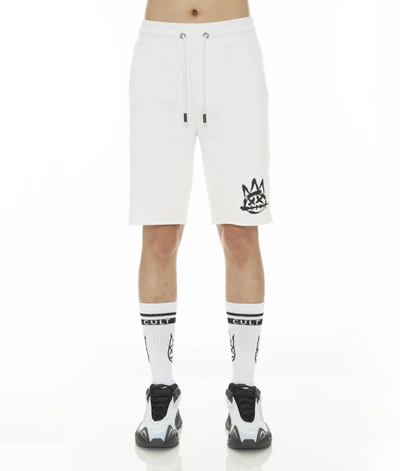 Shop Cult Of Individuality-men Sweatshort In White