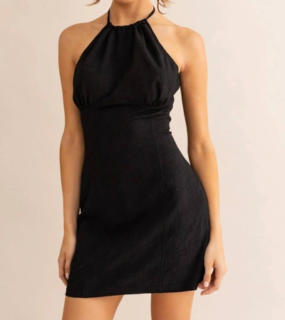 Shop Le Lis Date Night Dress In Black