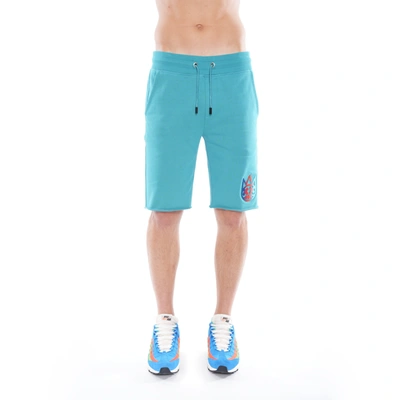 Shop Cult Of Individuality-men Sweatshort In Tile Blue