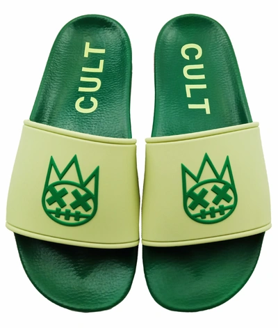 Shop Cult Of Individuality Cult Slide In Kelly Green
