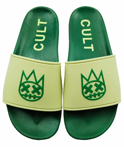 Cult Of Individuality Cult Slide In Kelly Green In Green