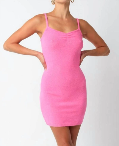 Shop Olivaceous The Sylvia Dress In Pink