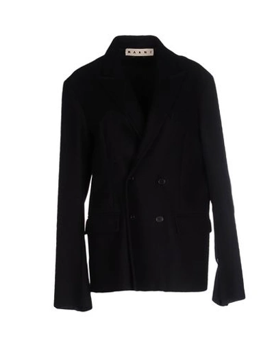 Marni Coats In Black