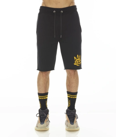 Shop Cult Of Individuality-men Sweatshort In Black