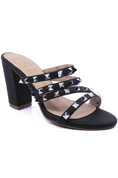 Shop Everglades Carla 2 Strappy Heels In Black