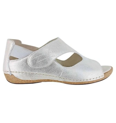 Waldläufer Women's Bailey Sandal In Light Gold In Gold