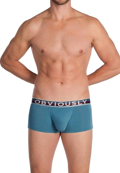 Shop Obviously Primeman Trunk In Steel Blue