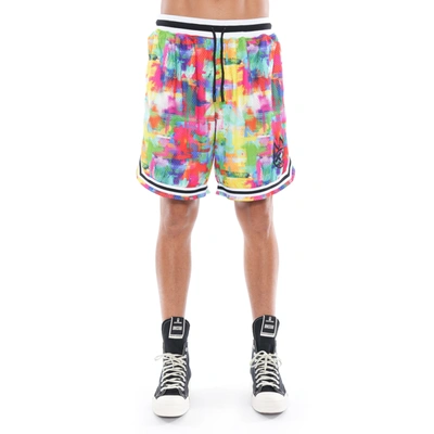 Shop Cult Of Individuality-men Mesh Shorts In Multi
