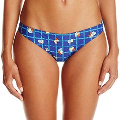 Minkpink Break Free Bikini Brief Bottom In Blue In Blue
