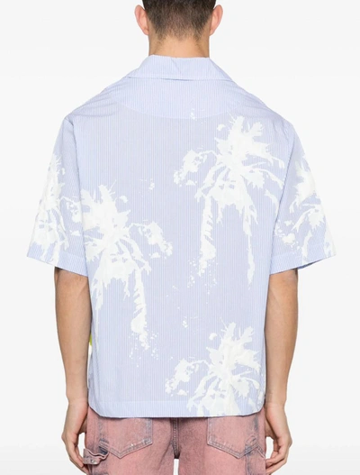 Shop Barrow Shirts In Celeste/light Blue