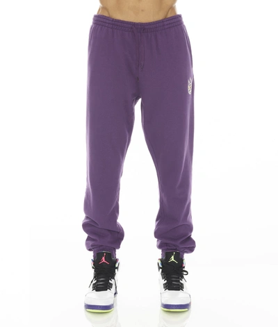 Shop Cult Of Individuality-men Core Slim Sweatpant In Acai In Purple