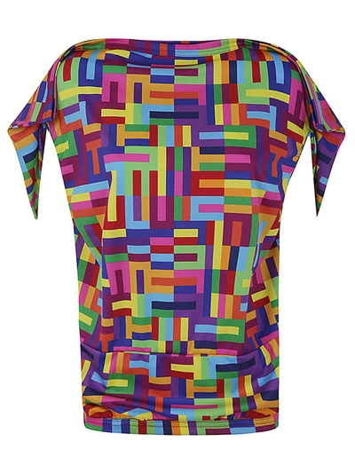 Shop Comme Des Garçons Printed T-shirt Clothing In Multicolour