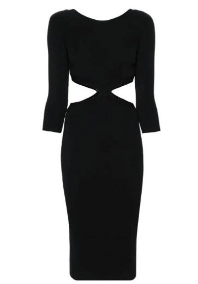 Shop Elisabetta Franchi Dresses In Black
