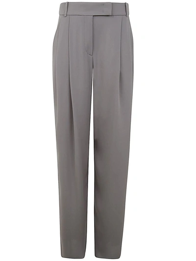 Shop Giorgio Armani Wide Leg Pants Clothing In Grey