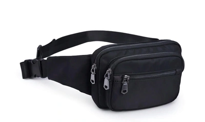 Shop Sol And Selene Hip Hugger Belt Bag In Black