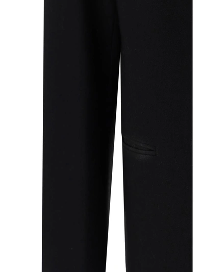 Shop Maison Margiela Blazers & Vests In Black Shiny