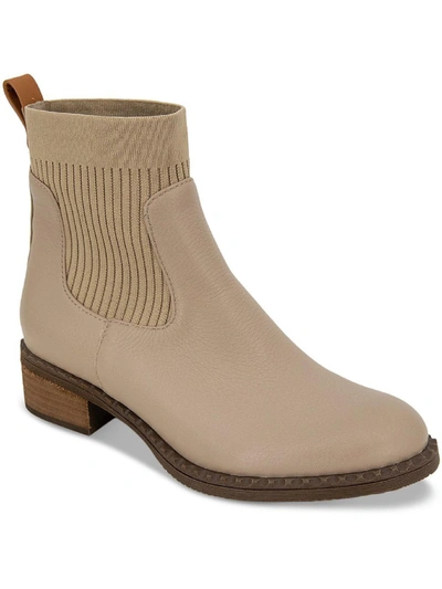 Shop Gentle Souls By Kenneth Cole Best Chelsea Womens Leather Embossed Ankle Boots In Multi