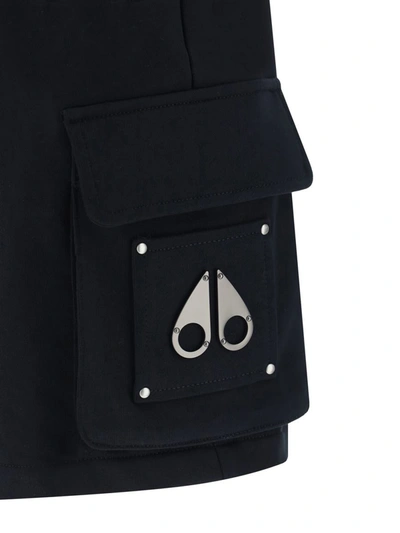Shop Moose Knuckles Bermuda Shorts In Black