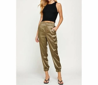 Shop Ellison Olive Joggers In Green In Brown