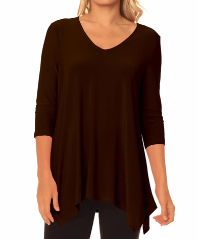 Lior Allison Tunic In Brown In Brown