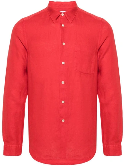Shop Ps By Paul Smith Ps Paul Smith Mens Ls Tailored Fit Shirt Clothing In Red