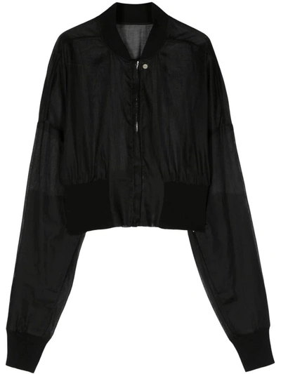 Shop Rick Owens Collage Bomber Clothing In Black