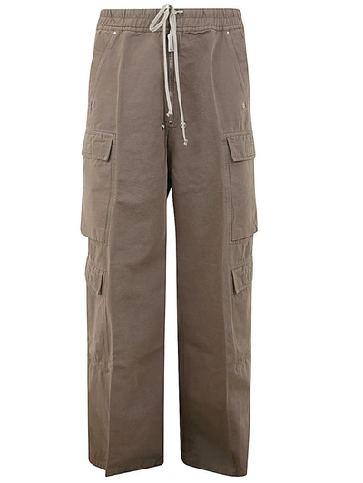 Shop Rick Owens Drkshdw Double Cargo Jumbo Belas Trousers Clothing In Brown