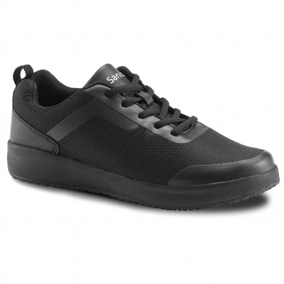Sanita Unisex Concave Sneaker In Black In Black