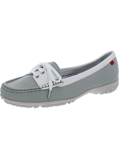 Shop Marc Joseph Liberty Golf Womens Leather Sport Golf Shoes In Grey
